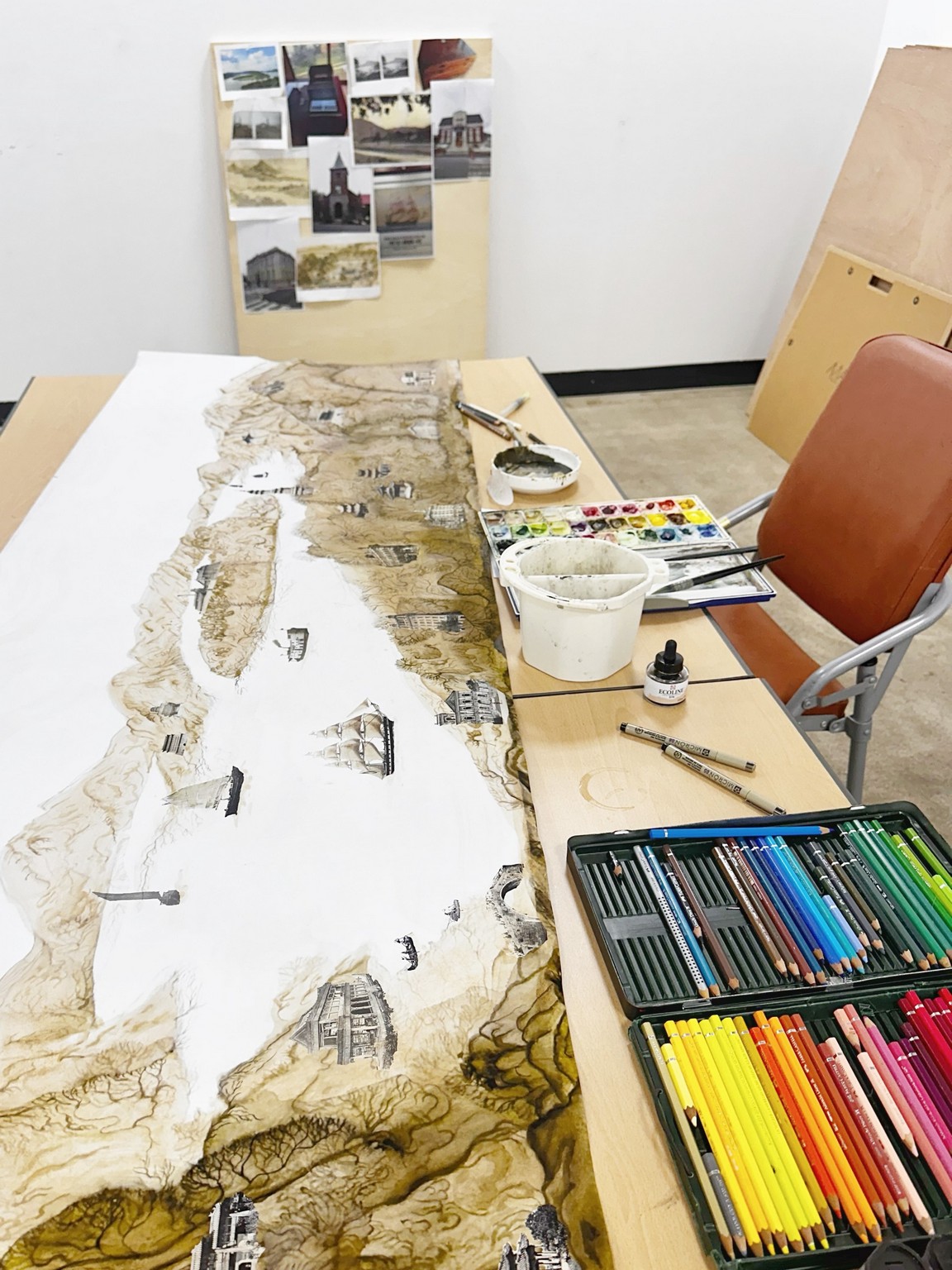 large scale drawing